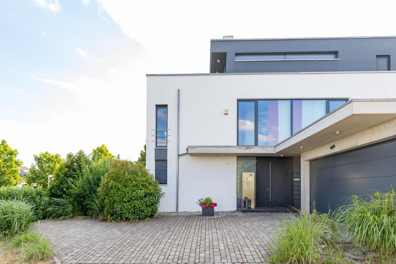 Bodensee Apartment Ueberlingen "Bauhaus Ueber Der Stadt" מראה חיצוני תמונה